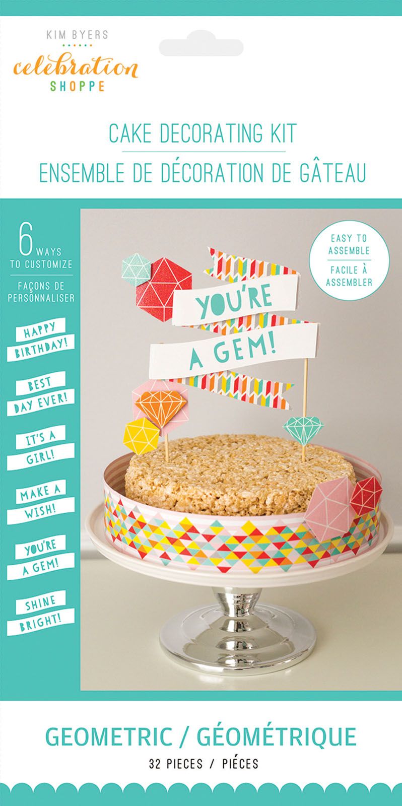 Darice • celebration shoppe cake decorating kit