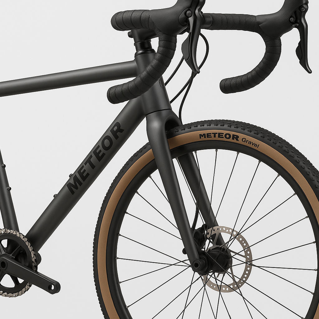 Edge buitenband meteor gravel 28 x 1.60'' 42-622 - zwart met bruin