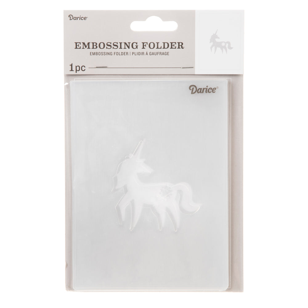 Darice • embossing sjabloon eenhoorn