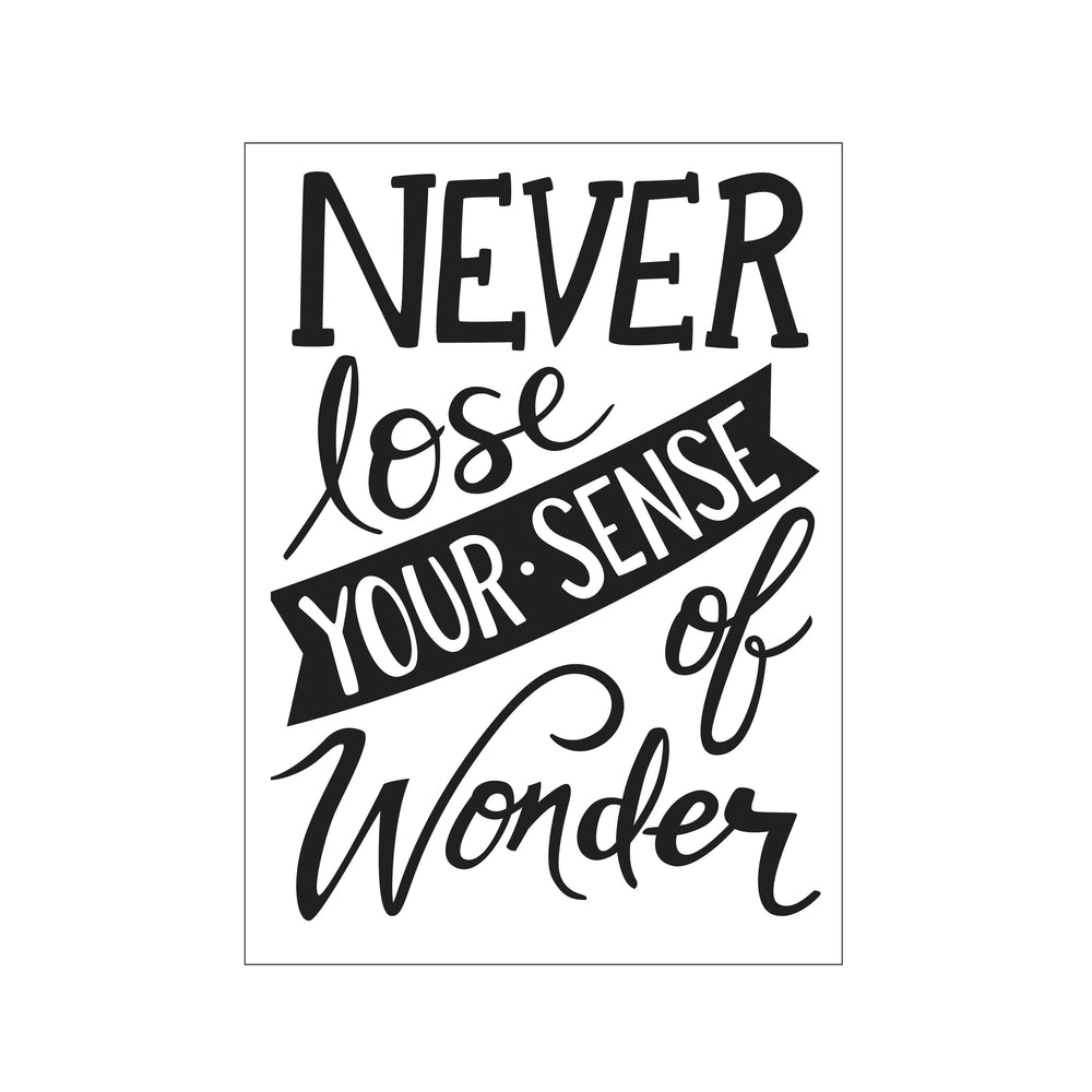 Darice • embossing sjabloon sense of wonder