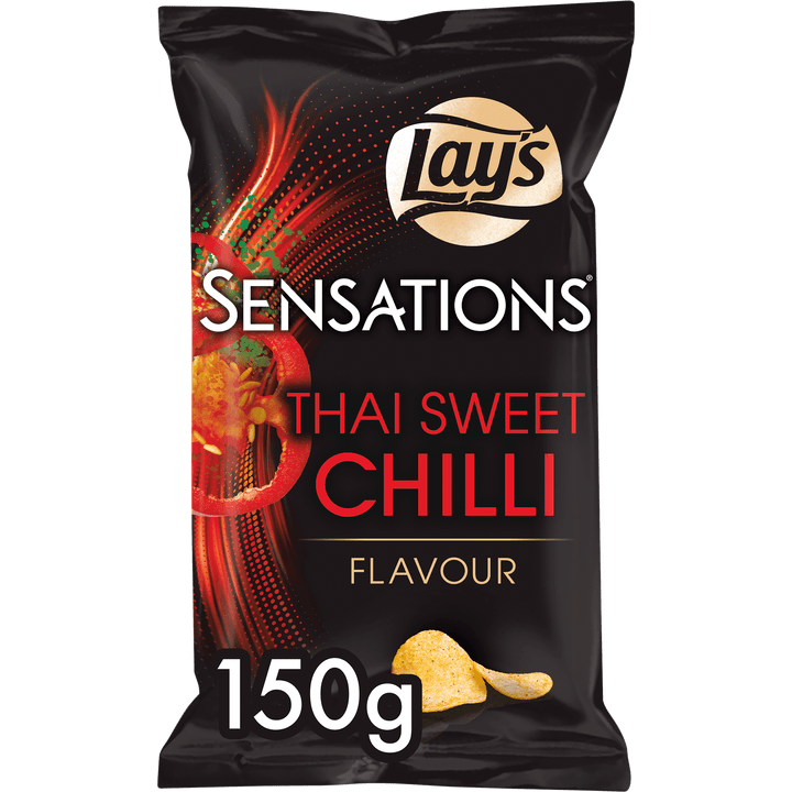Lay's lays sensations thai sweet chili (22x 150gr)