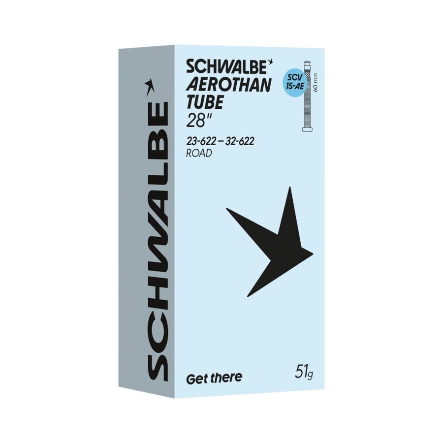 Schwalbe binnenband aerothan scv15-ae 28 23 32-622 60mm