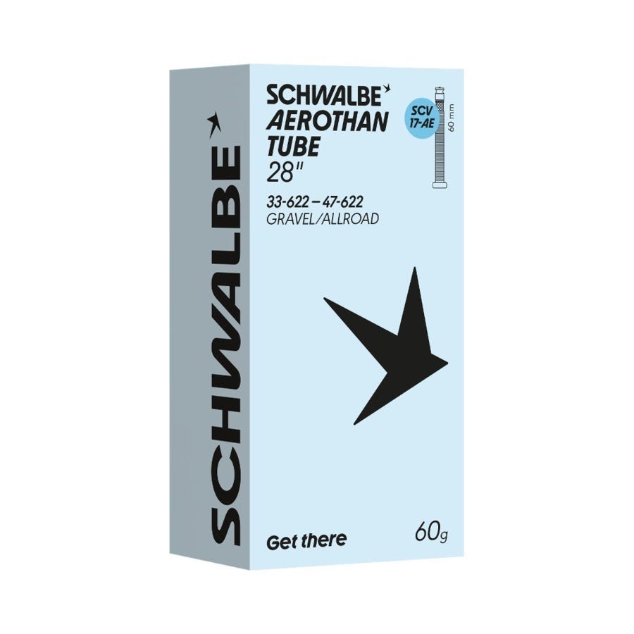 Schwalbe binnenband 33 47-622 scv17 aerothan click ventiel 60mm