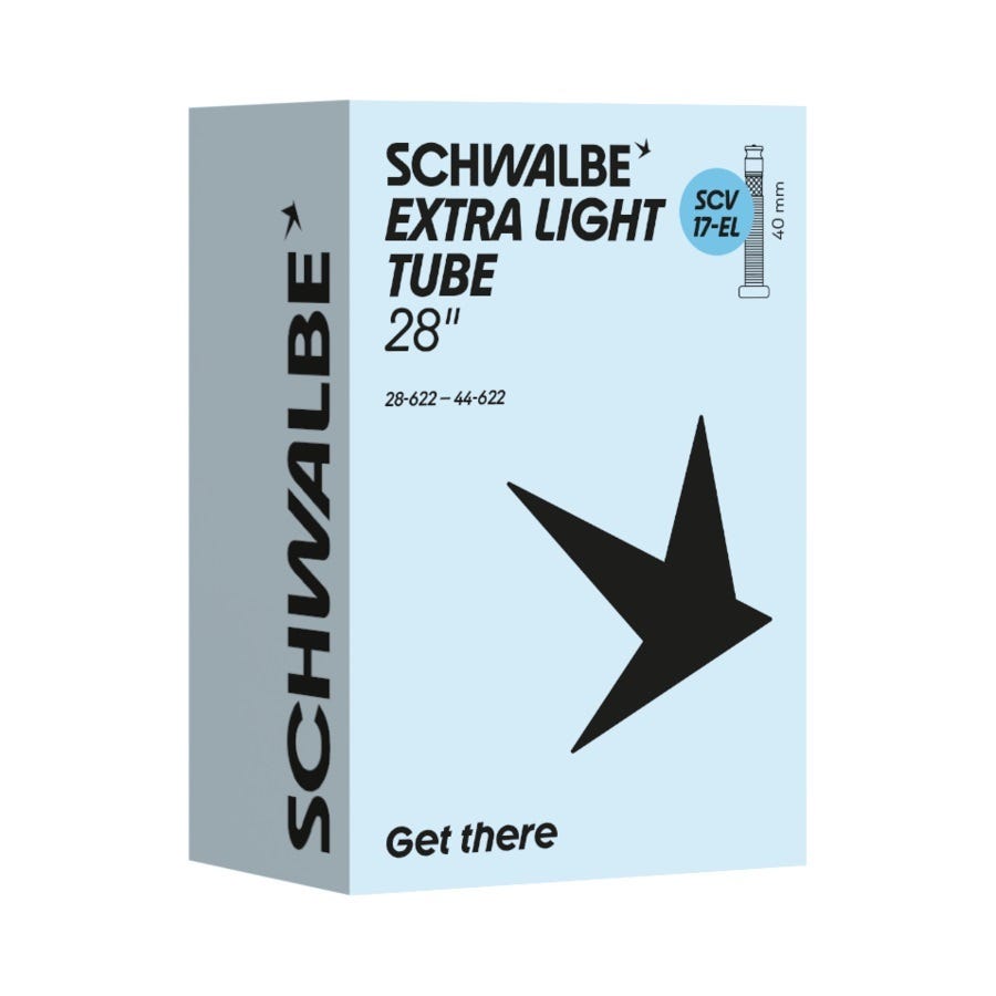 Schwalbe binnenband scv17-el 28 44-622 40mm zwart