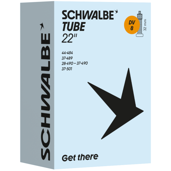 Schwalbe binnenband dv8 22 28 44-484 501 hv 32mm