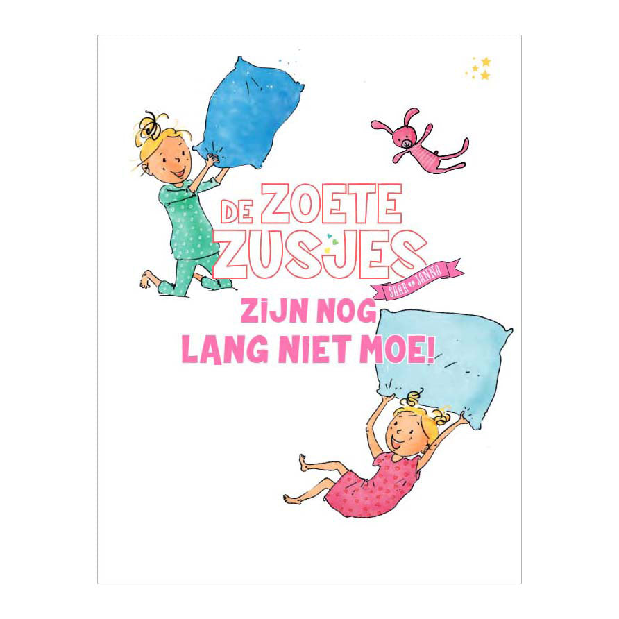 Het lieve zusjesboek zijn nog lang niet moe