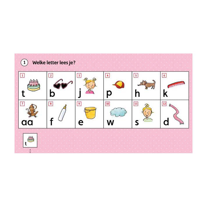 Centraal boekhuis loco mini de zoete zusjes spelen met letters | 4-6 jaar
