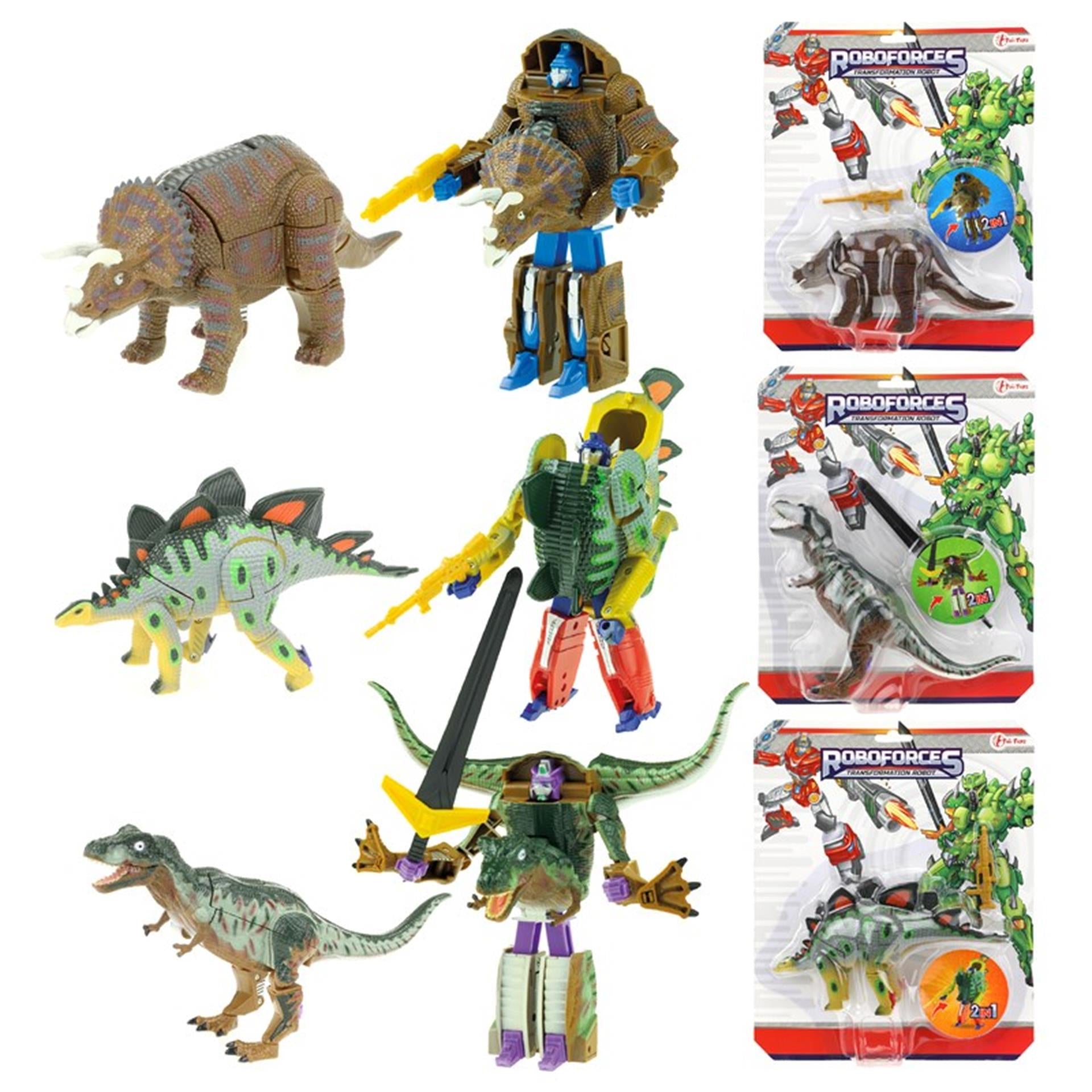 Toi-toys toi toys dinosaurus krijger 17 cm