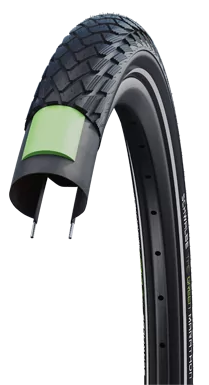 Schwalbe Buitenband Groen Marathon GreenGuard 28x1,50 (40-622) zwart