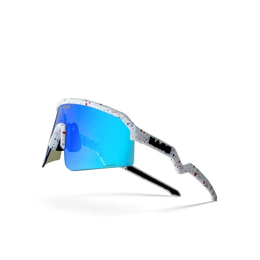 Umit naos zonnebril ziris photochromic white funfetti blue