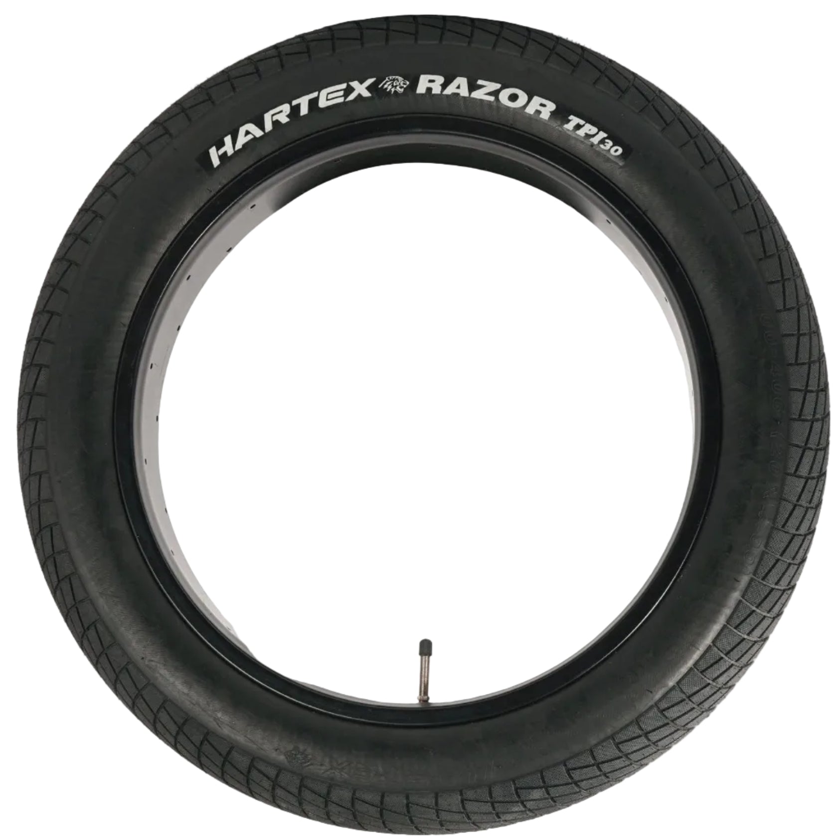 Urbanproof buitenband voor fatbikes urban proof fattyre scheermes normaal 20 x 4.00 100-406 mm - zwart