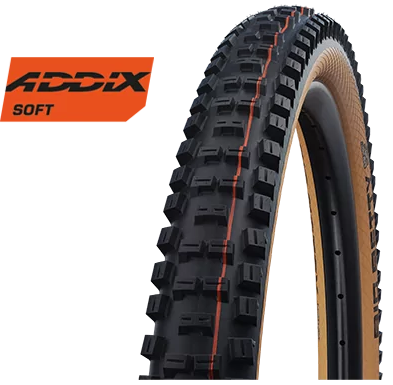 Vouwband Schwalbe Big Betty Super Gravity 29 x 2,40 62-622 mm - zwart bruin