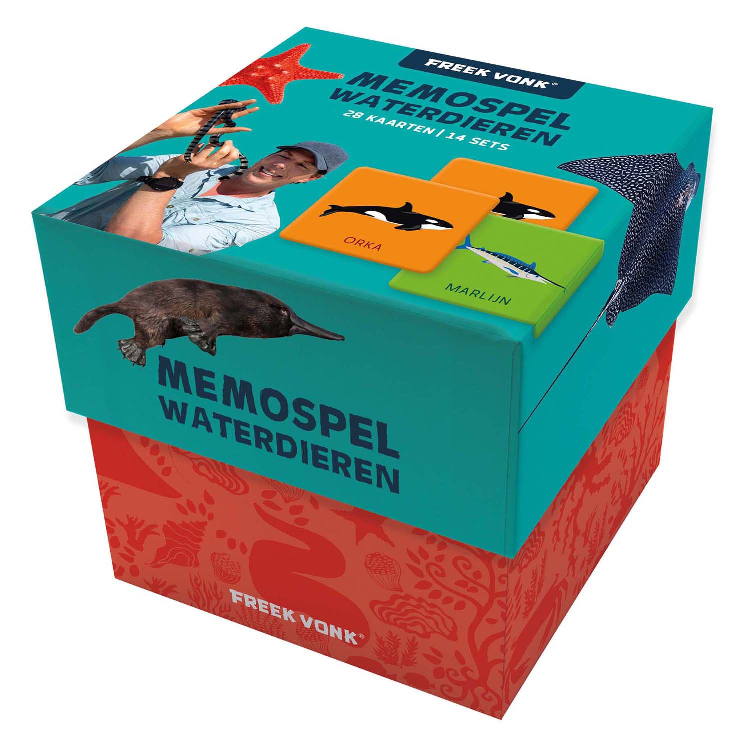 Centraal boekhuis freek vonk memospel waterdieren