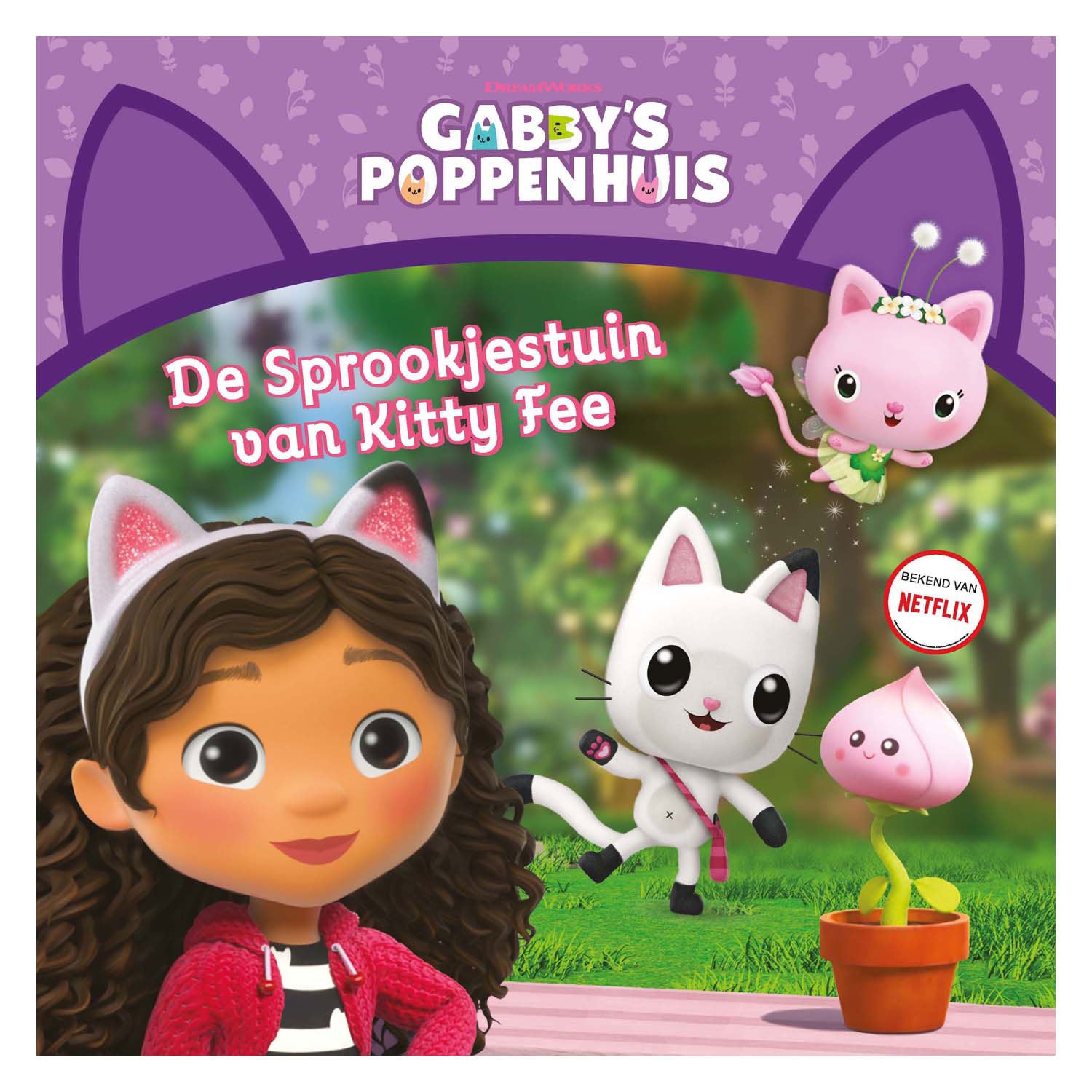 Big balloon gabby's de sprookjestuin van kitty fee - prentenboek