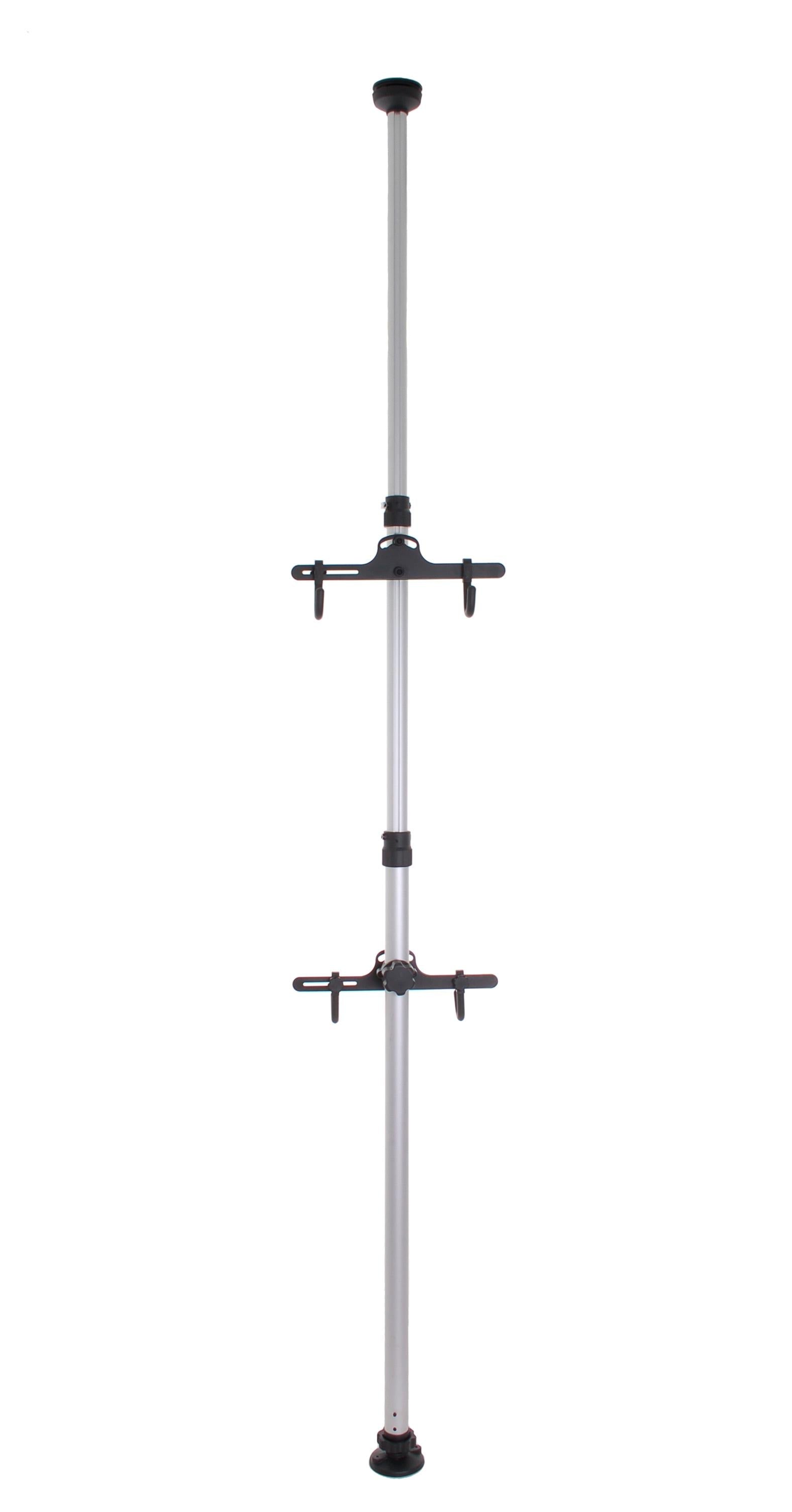 Support de magasin Edge pour 2 vélos - aluminium - 180-400 cm