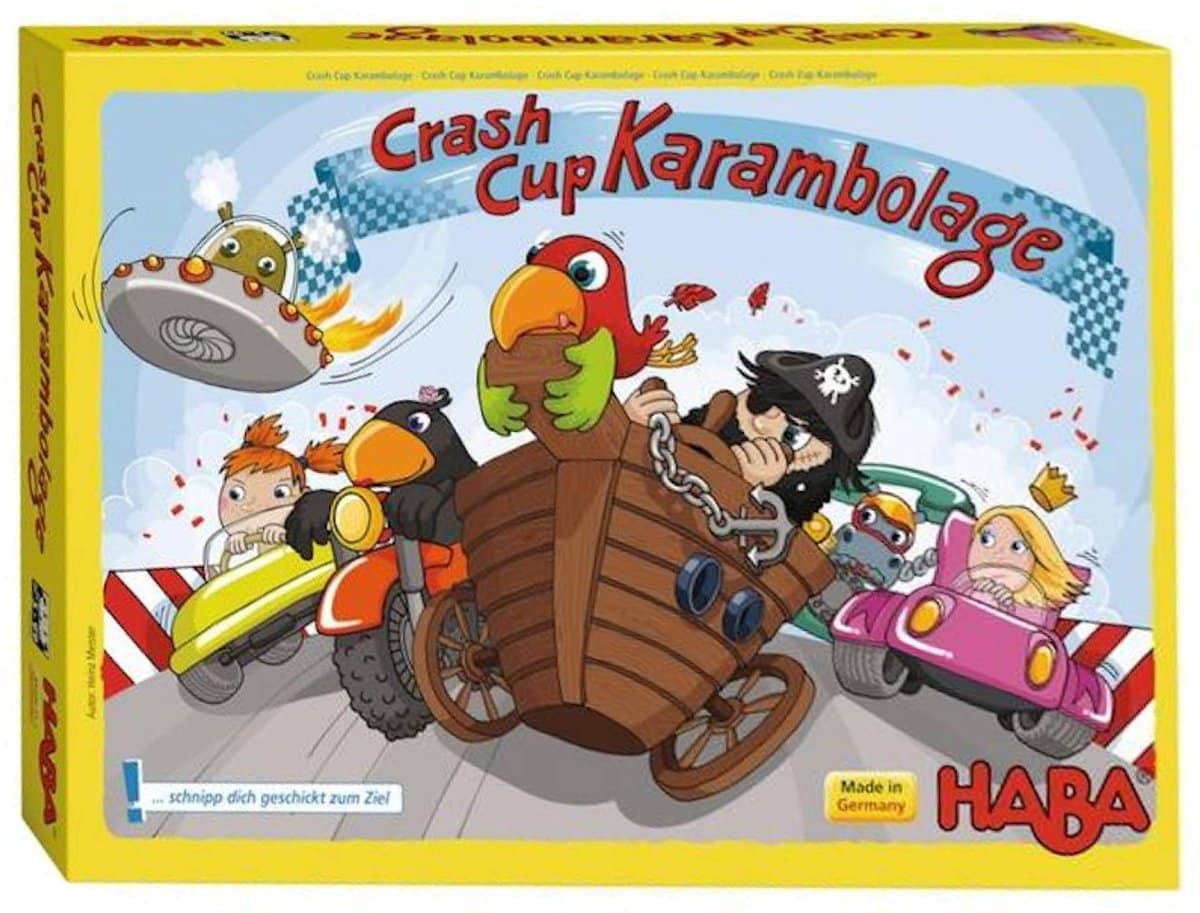 Haba crash cup karambolage spel