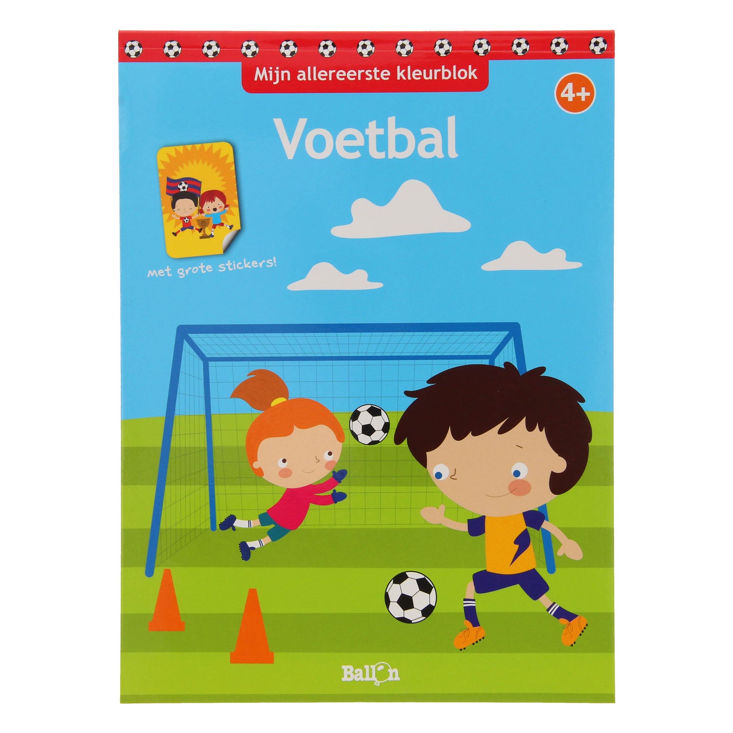 Mijn Eerste Kleurblok Voetbal