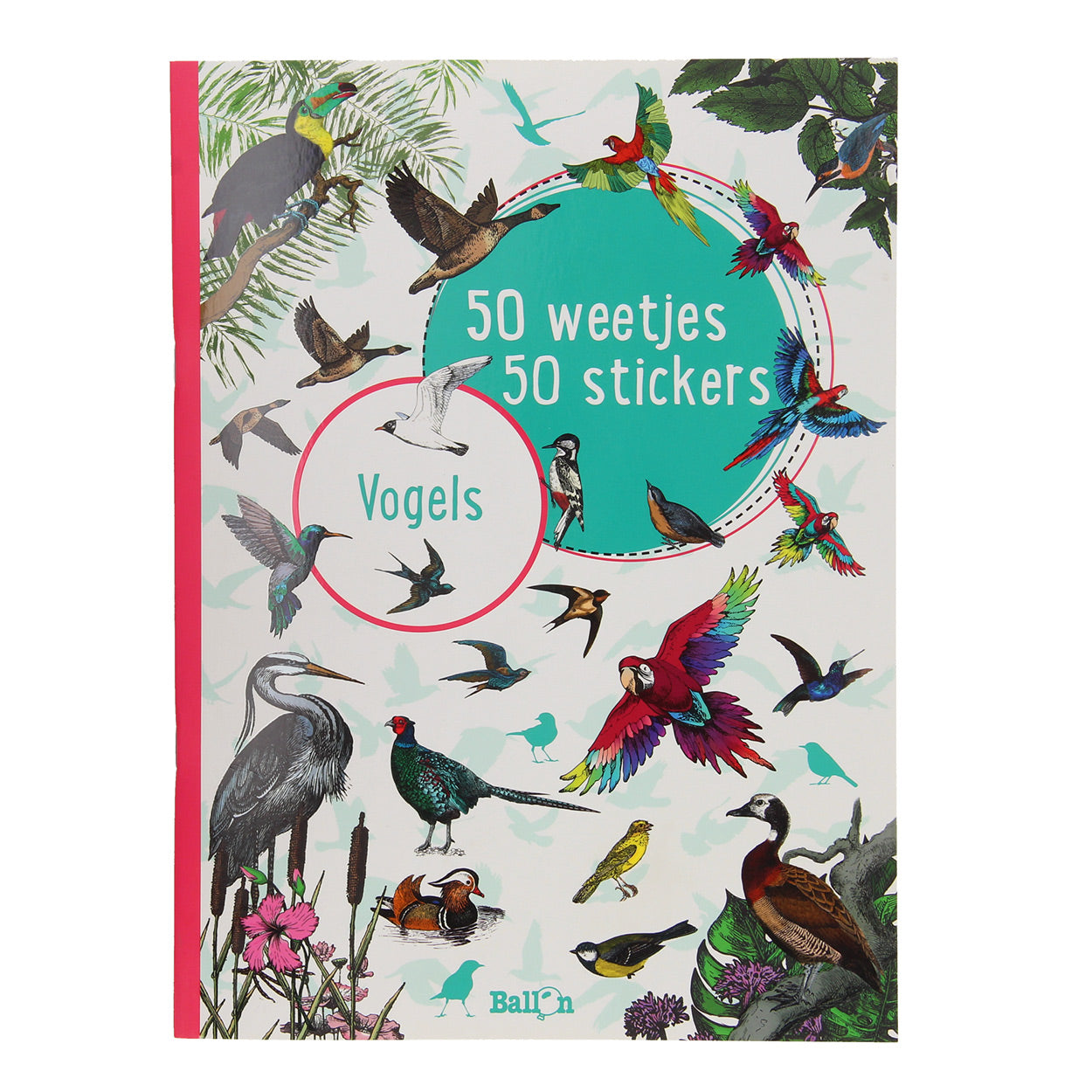 Standaard uitgeverij 50 weetjes 50 stickers - vogels