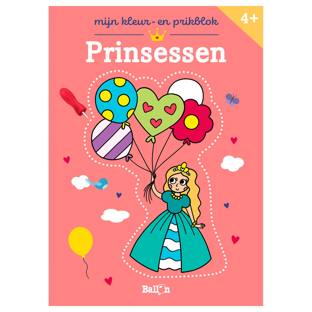 Standaard uitgeverij prikblok prinsessen | 2 stuks
