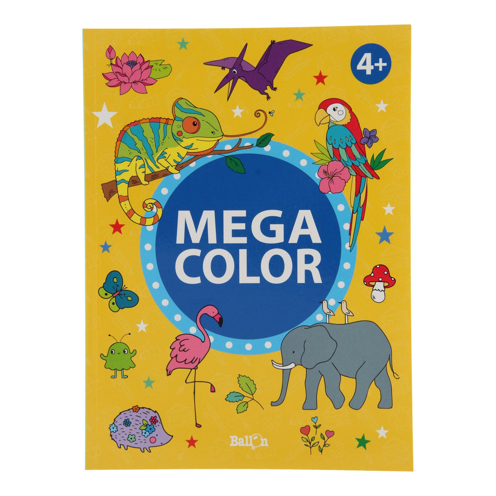 Standaard uitgeverij mega color kleurboek 4+