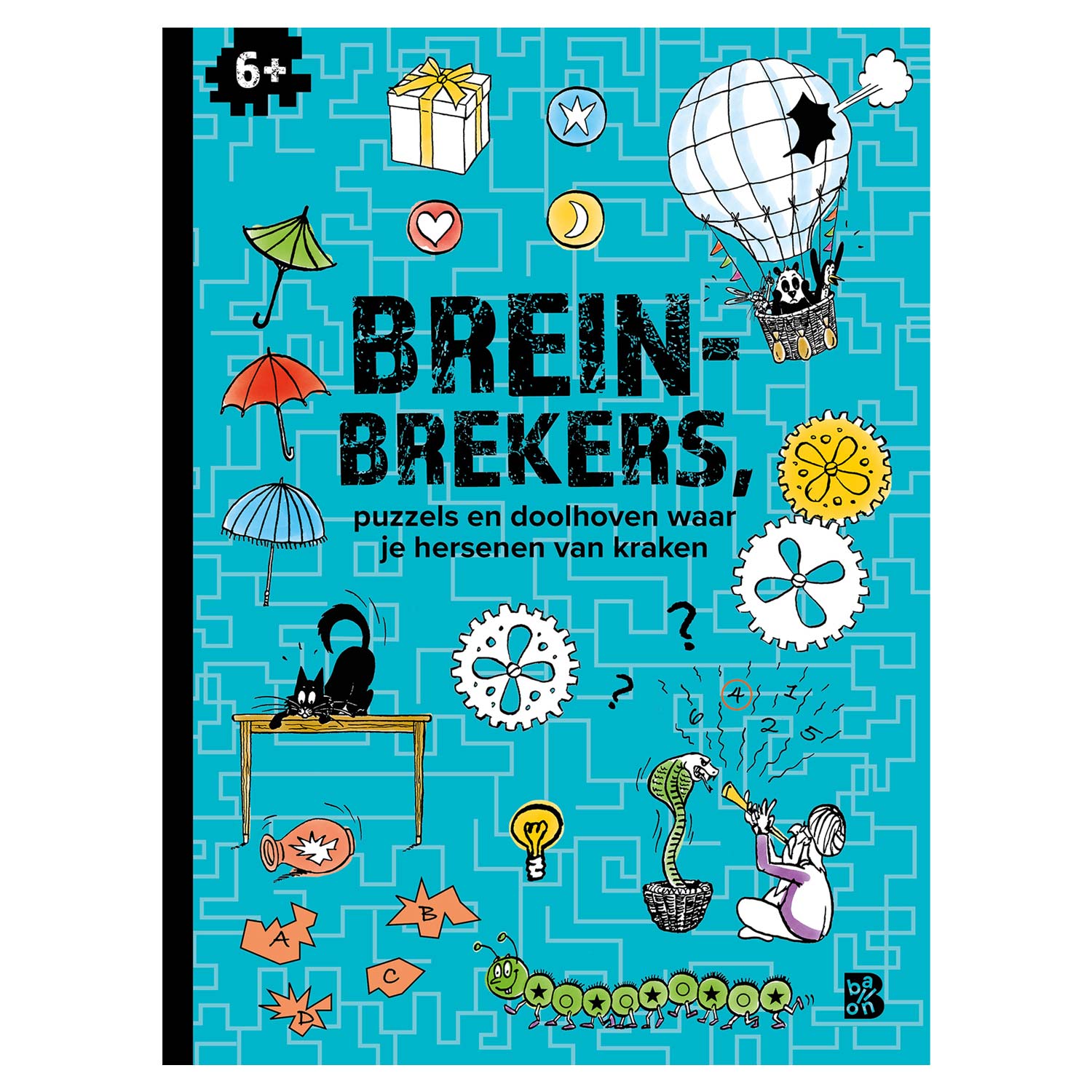 Standaard uitgeverij breinbrekers blauw