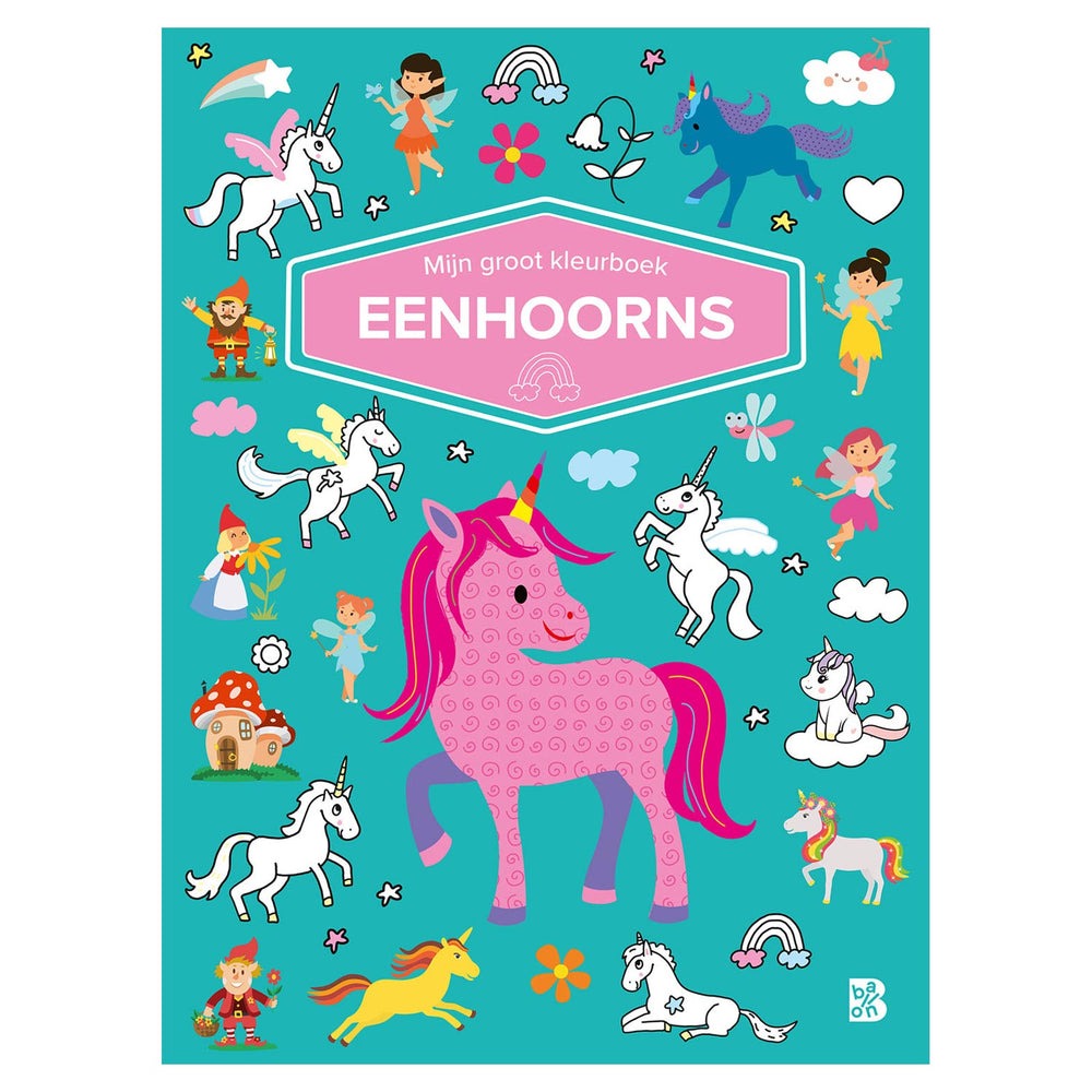 Standaard uitgeverij mijn groot kleurboek - eenhoorns