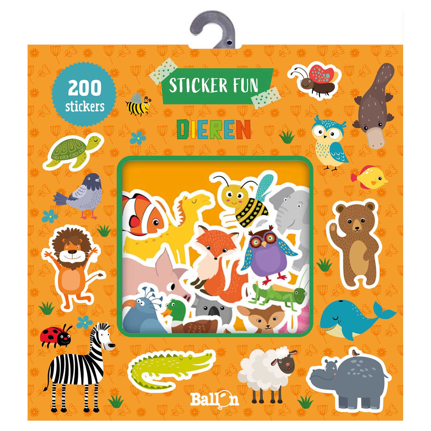 Standaard uitgeverij sticker fun - dieren