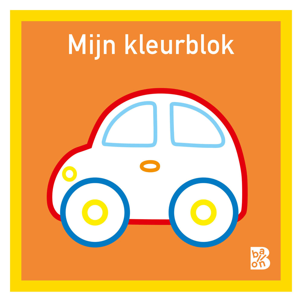 Standaard uitgeverij mijn kleurboek auto