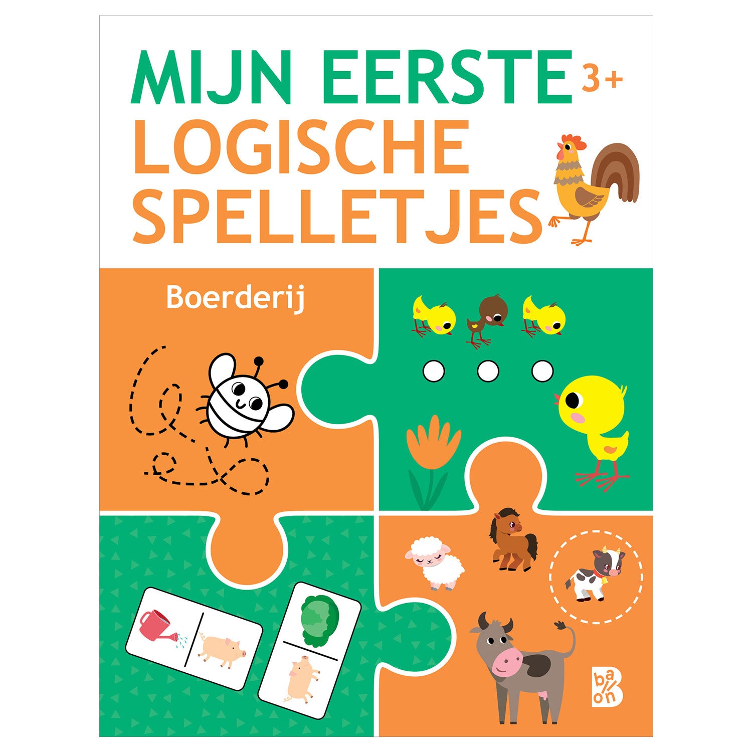 Standaard uitgeverij mijn eerste logische spelletjes 3+ - boerderij
