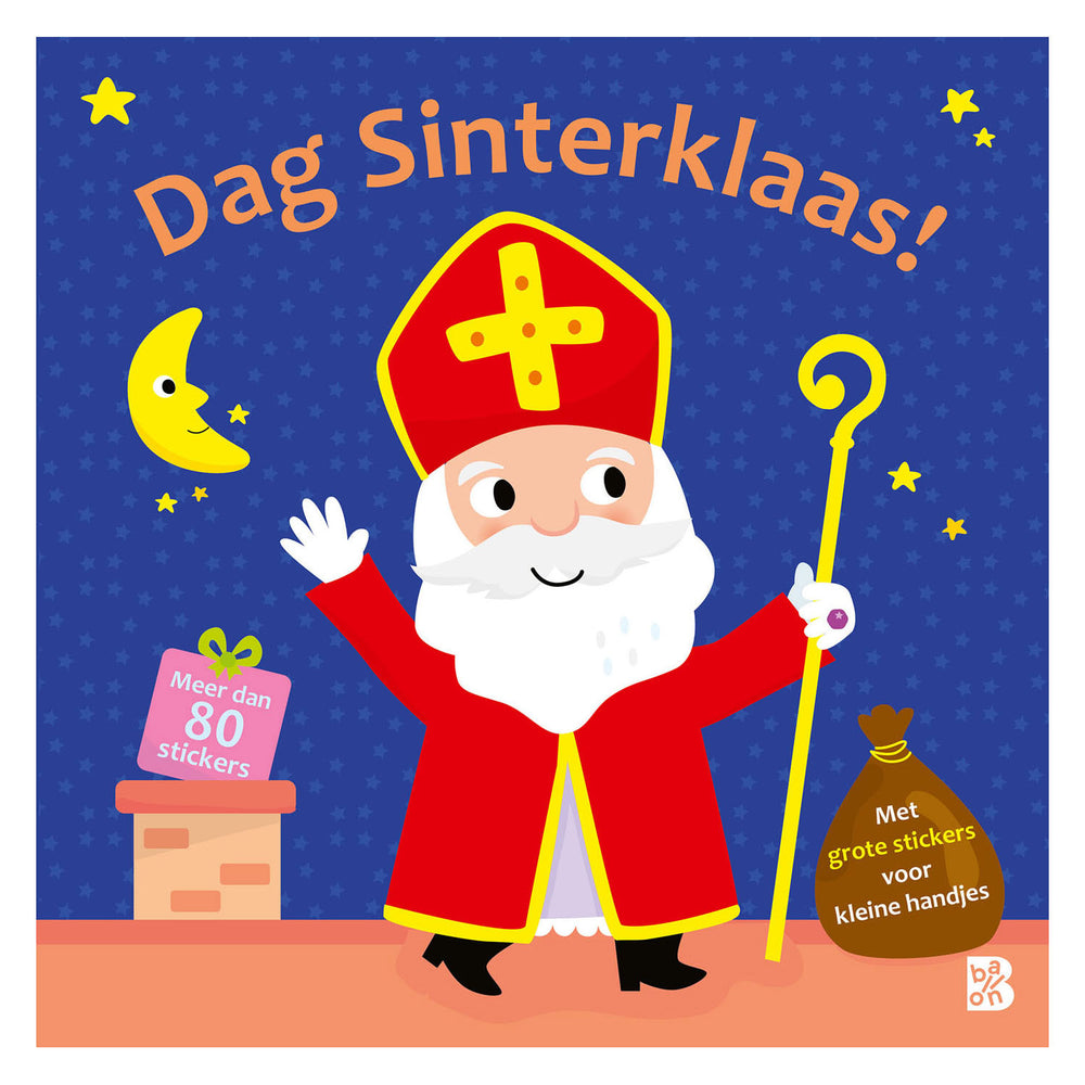 Standaard uitgeverij dag sinterklaas - stickerboek voor de kleintjes