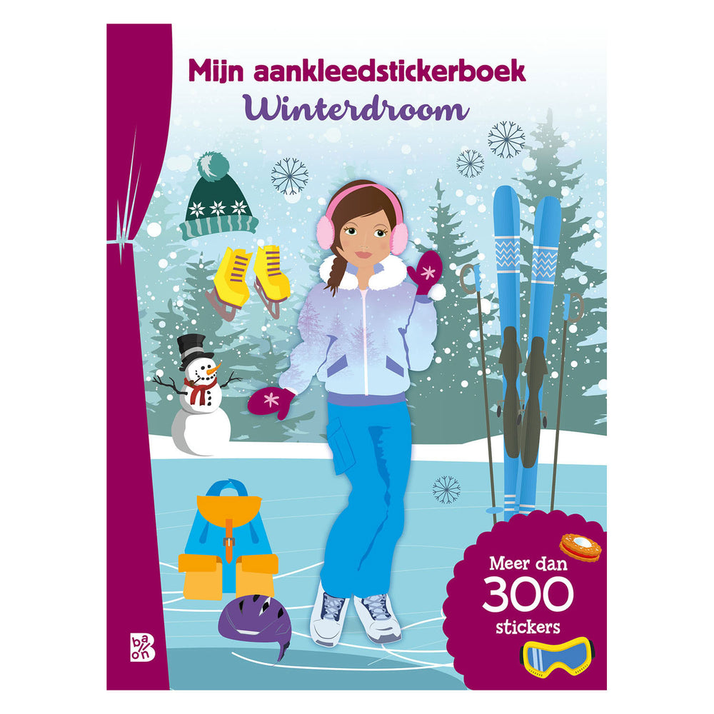 Standaard uitgeverij mijn aankleedstickerboek - winterdroom