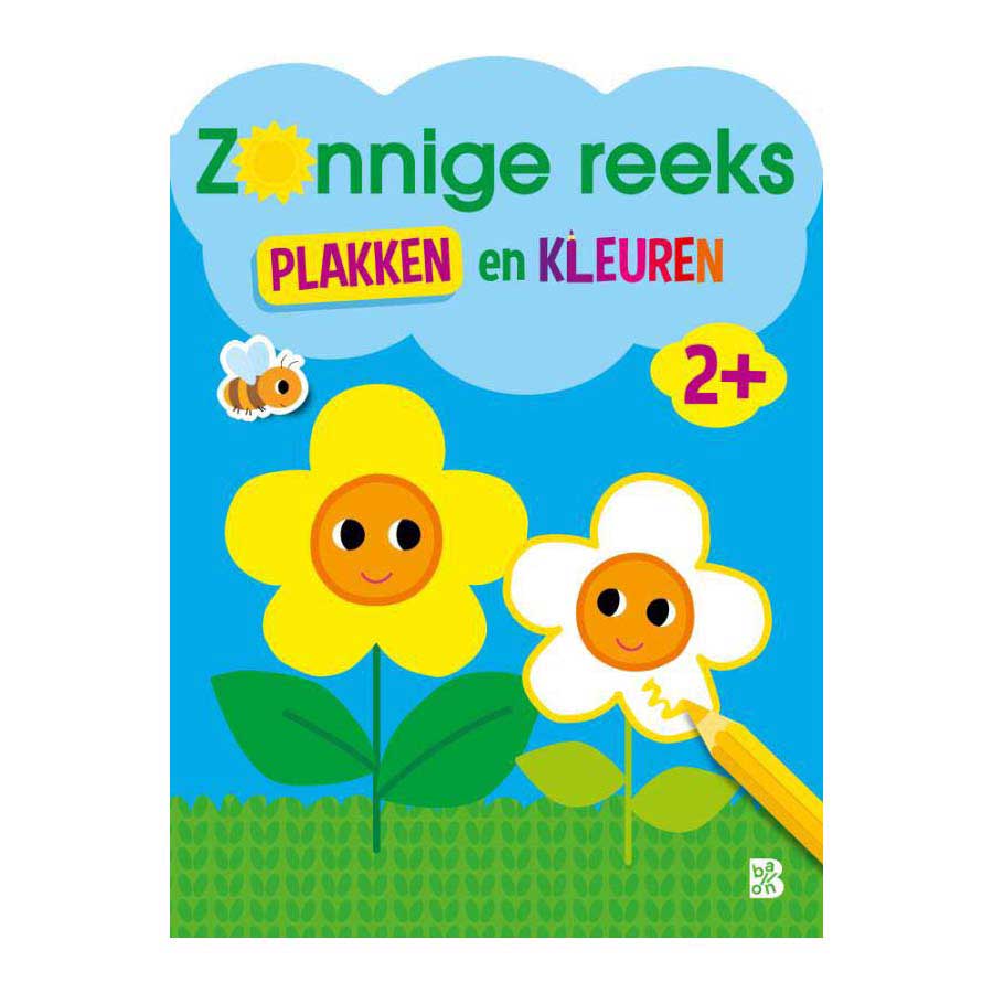 Standaard uitgeverij plakken en kleuren 2+