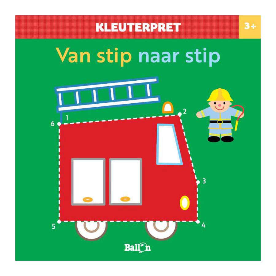 Standaard uitgeverij kleuterpret, van stip naar stip. 3+