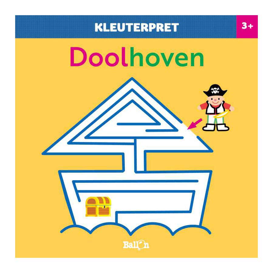 Standaard uitgeverij kleuterpret doolhoven 3+