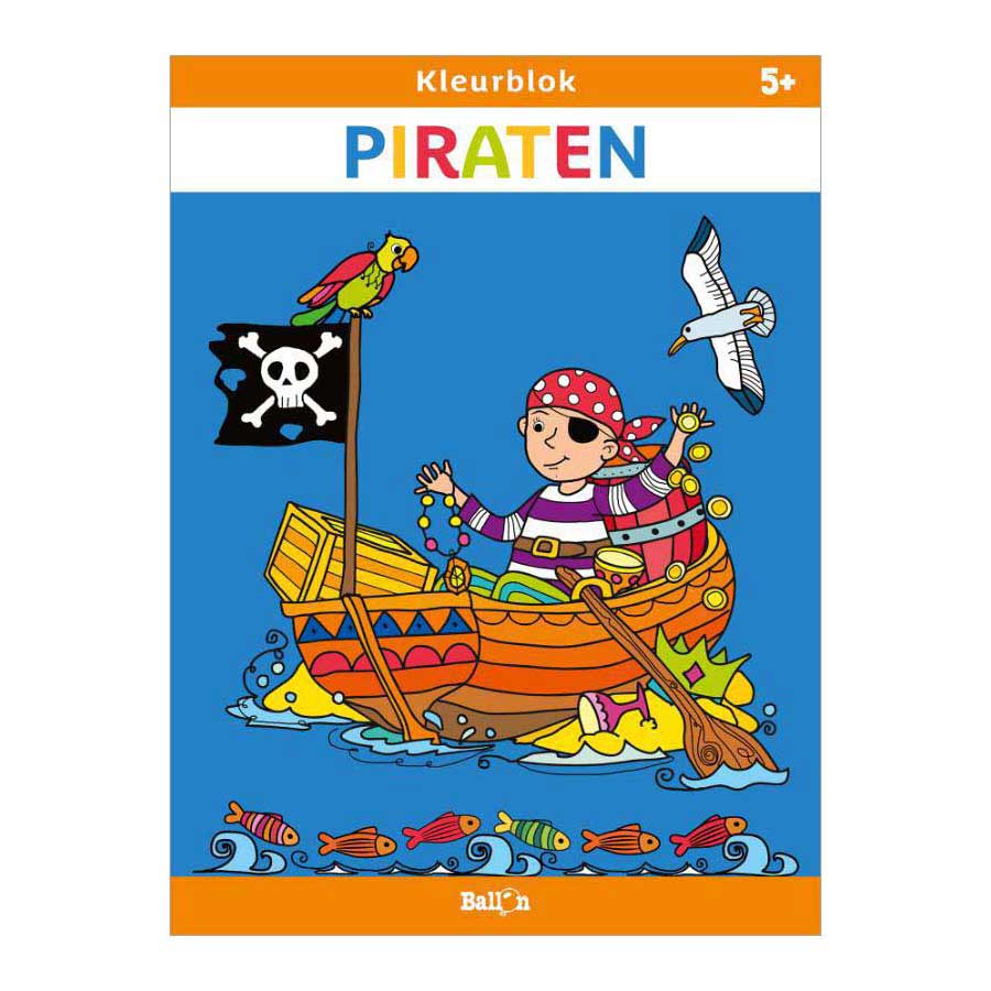 Standaard uitgeverij kleurblok piraten 5+