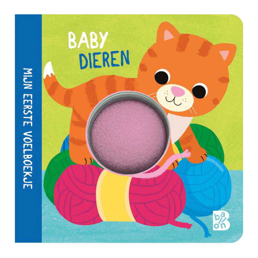 Standaard uitgeverij mijn eerste voelboekje - babydieren 12m+