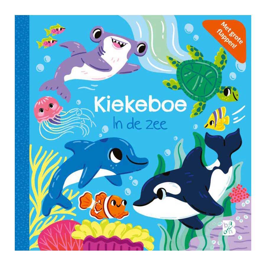 Standaard uitgeverij kiekeboe - in de zee 6m+