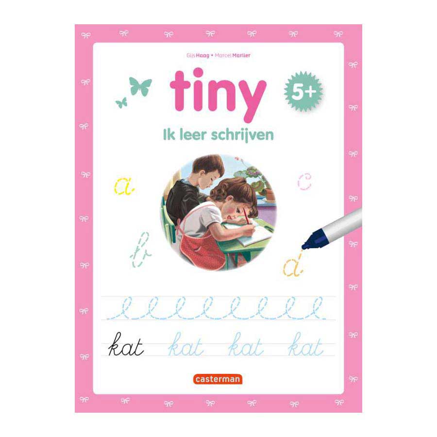 Standaard uitgeverij tiny - ik leer schrijven 5+