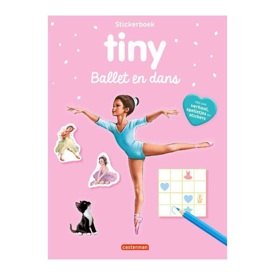 Standaard uitgeverij tiny stickerboek - ballet en dans