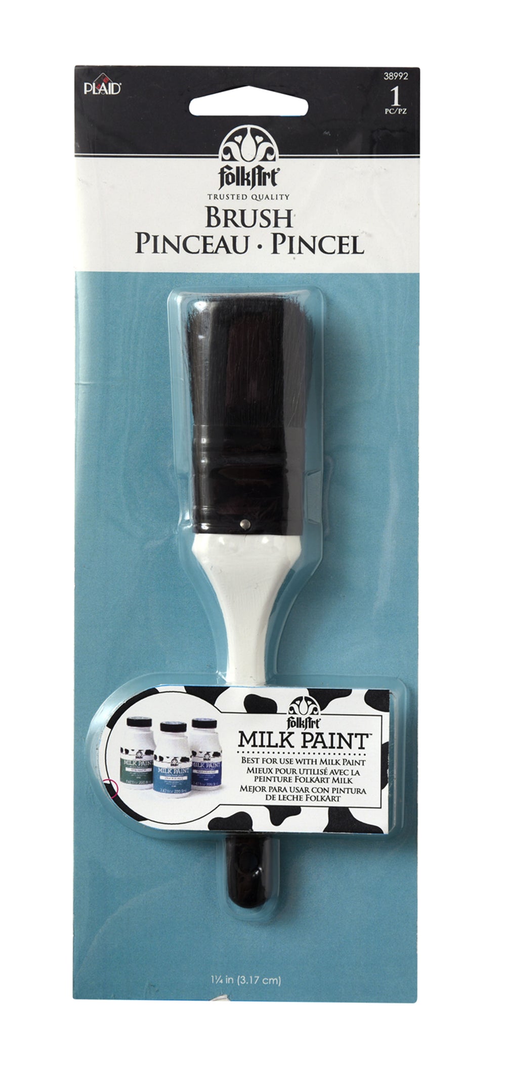 Folkart • milk verfkwast 3,18cm