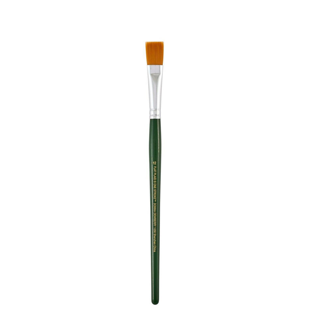 Folkart • one stroke brush sets flat brush #12