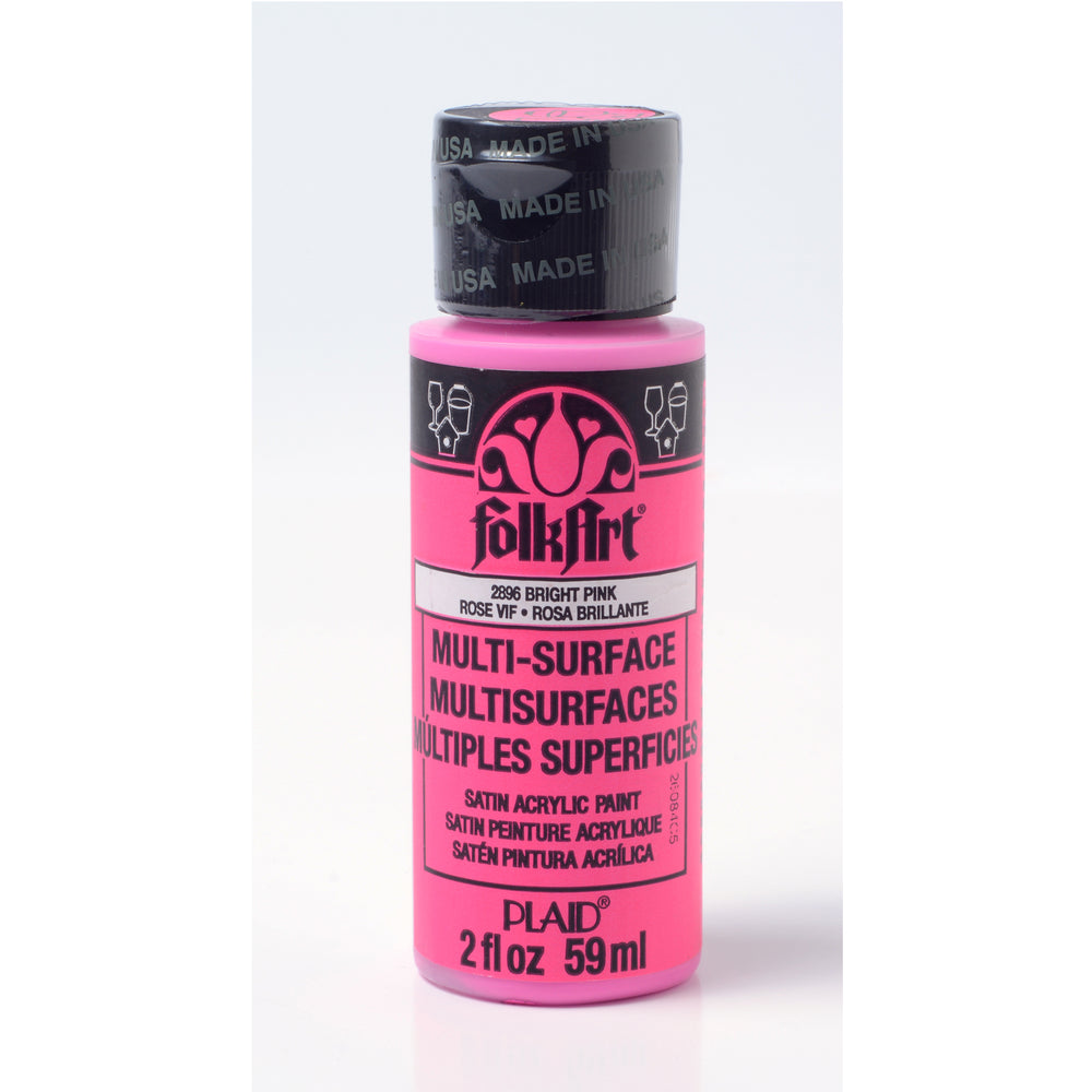 Folkart • multi-surface paint bright pink 59ml