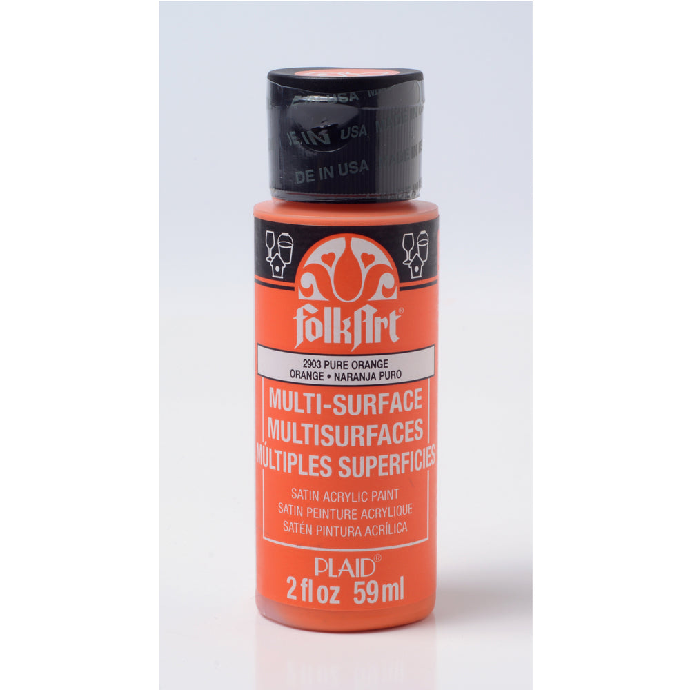 Folkart • multi-surface pure orange 59ml