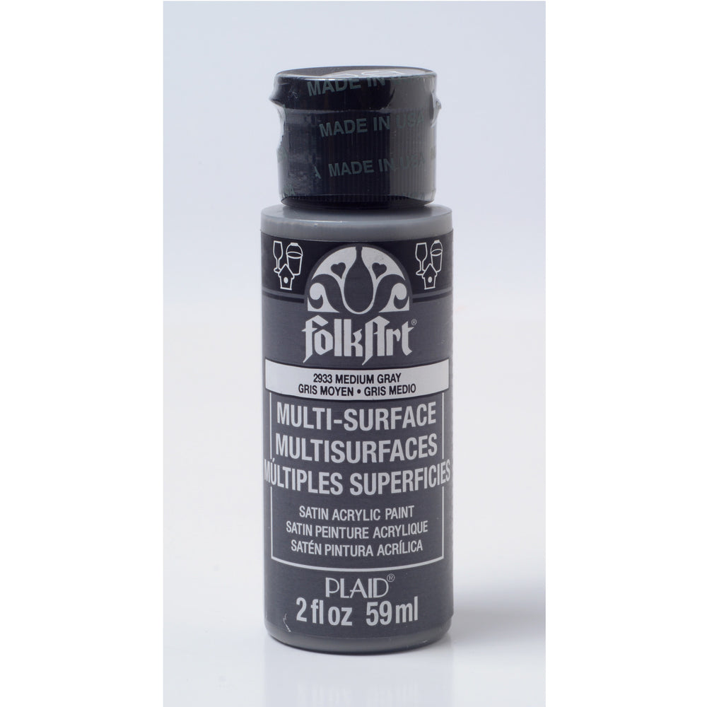 Folkart • multi-surface medium gray 59ml