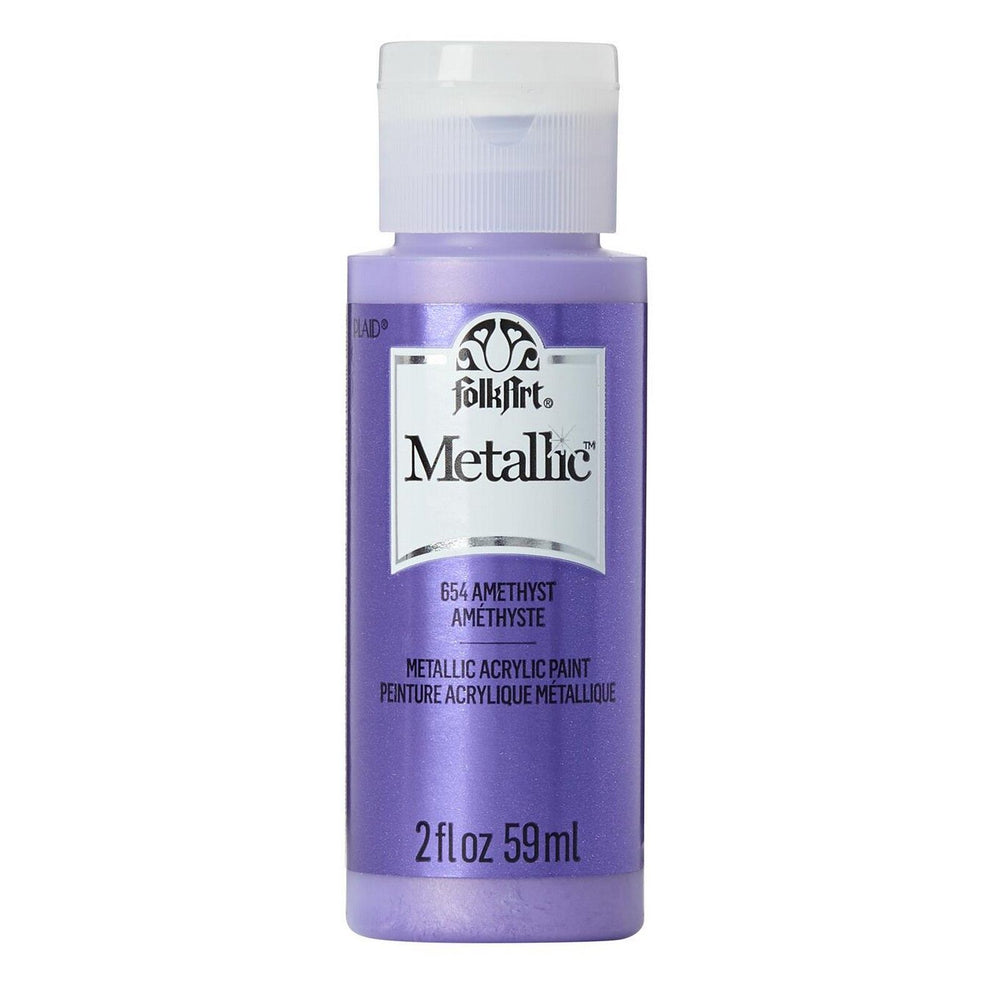 Folkart • metallic acrylic paint amethyst 59ml