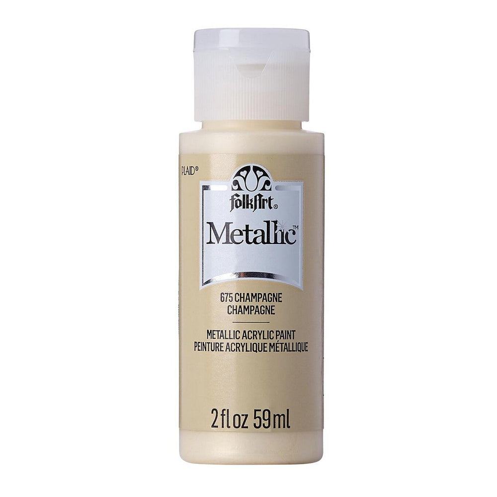 Folkart • metallic acrylic paint champagne 59ml