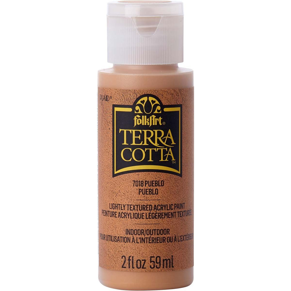Folkart • terra cotta textured acrylic paint 59ml pueblo