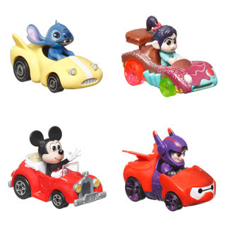 Hot Wheels Racevers Disney 4-pack