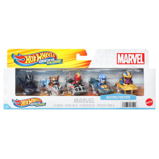 Hot Wheels Racevers Marvel 5-pack