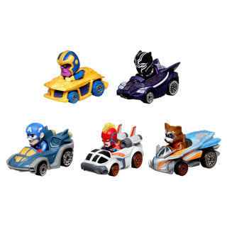 Hot Wheels Racevers Marvel 5-pack